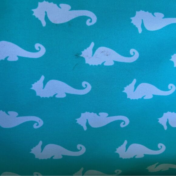 Collapsible basket 🐠 excellent condition 🐠seahorses - Picture 5 of 7